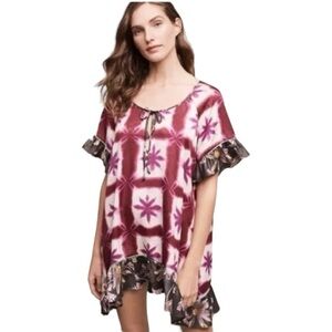 Anthropologie E by Eloise Shibori Blooms‎ Dress
